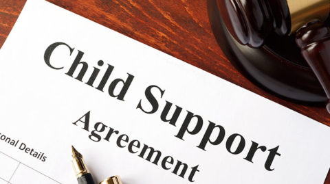 Child support agreement paperwork regarding House Enrolled Act 1520